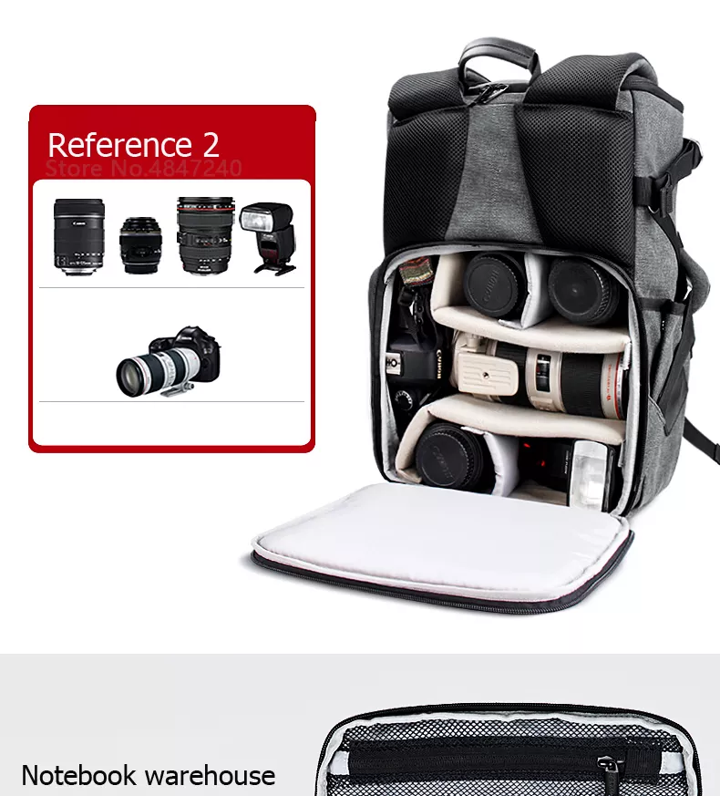 Balo Máy Ảnh Eirmai SD06 Chính Hãng