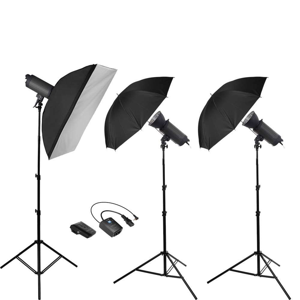Bộ Đèn Kit Studio Proton 1000W (3 đèn)