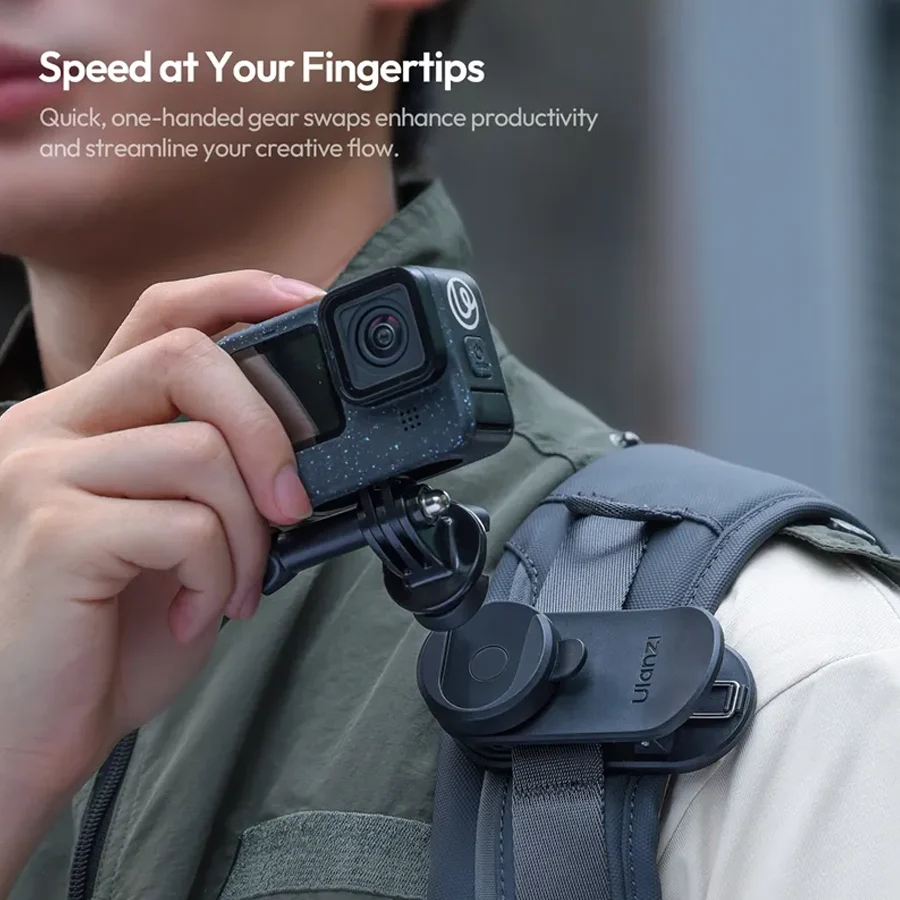 Bộ Kẹp Balo Tháo Nhanh Ulanzi CK01 / CK02 Dành Cho Xtra Muse & DJI Pocket 3 Chính Hãng