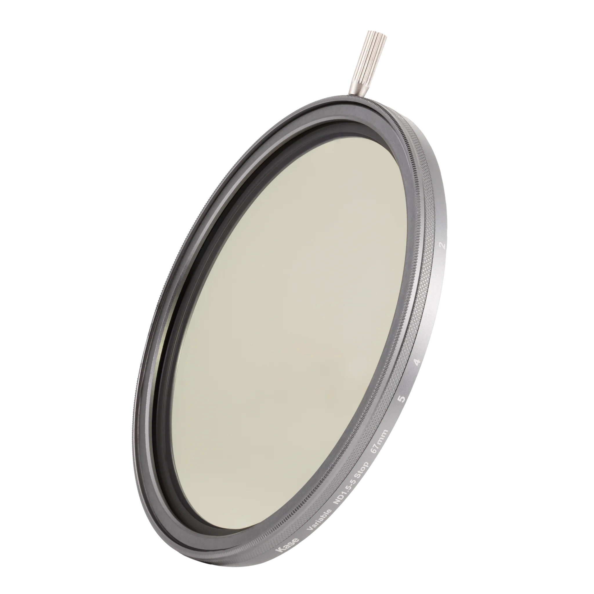 Bộ Kính Lọc KASE Variable ND 1.5 -5 Stops Filter With Magnetic Cap ( từ 67mm - 82mm ) / ( Phiên bản nâng cấp của bản ND 2-5 stop)