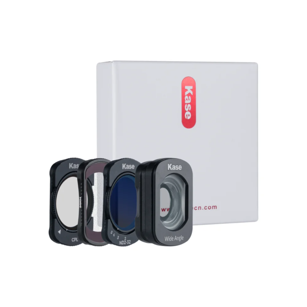 Bộ Kính lọc Kase Filter DJI osmo pocket 3&4 4 in 1 Filter Chính Hãng