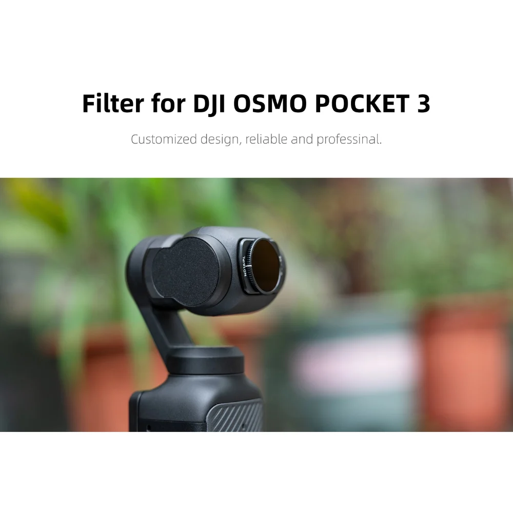 Bộ Kính lọc Kase Filter For DJI Osmo Pocket 4/3 Chính Hãng