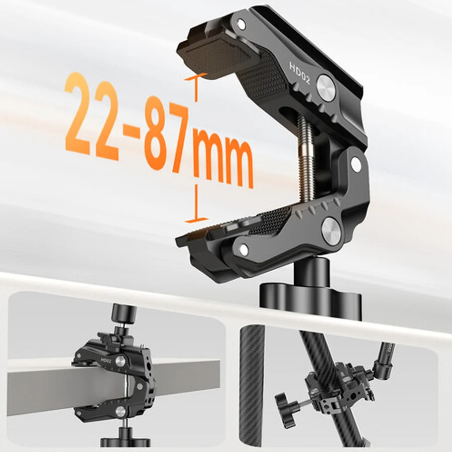 Bộ Kit Magic Arm Ulanzi HD02 Tải Trọng 3Kg Dành Cho Máy Ảnh, Monitor Chính Hãng