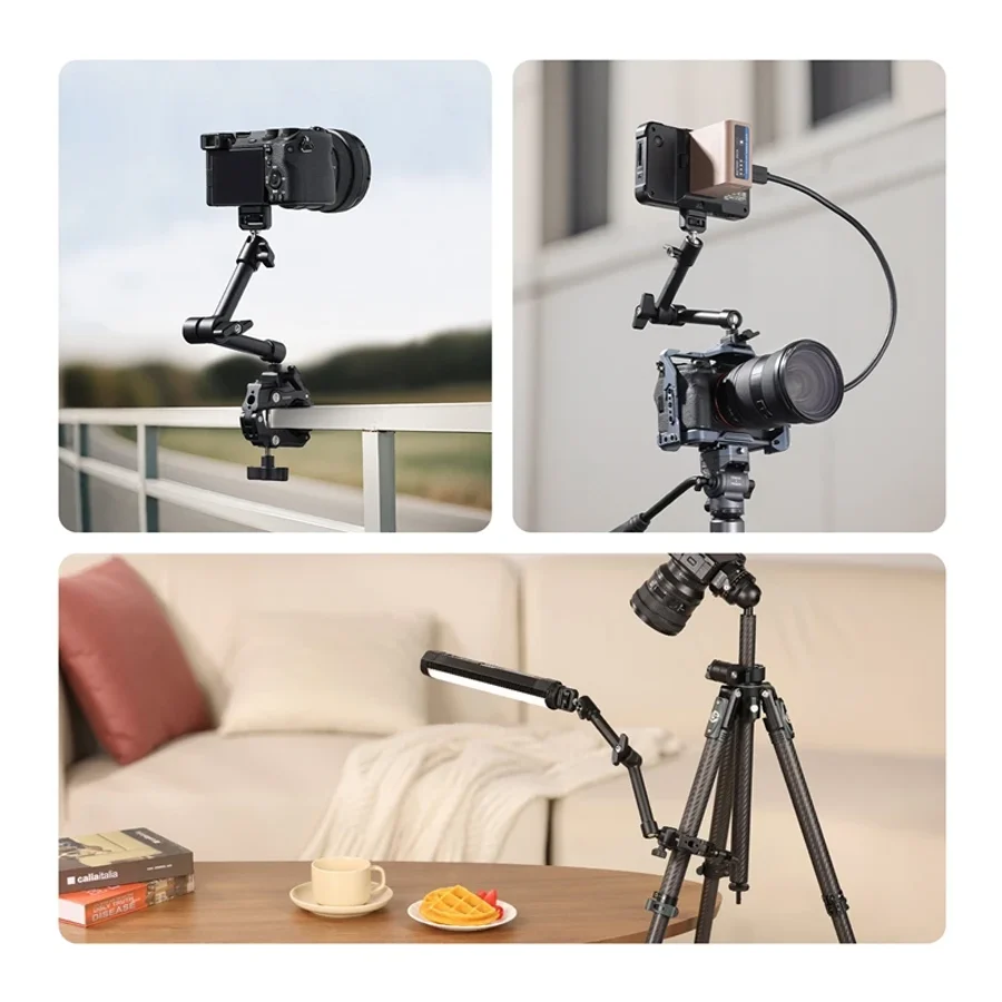 Bộ Kit Magic Arm Ulanzi HD02 Tải Trọng 3Kg Dành Cho Máy Ảnh, Monitor Chính Hãng