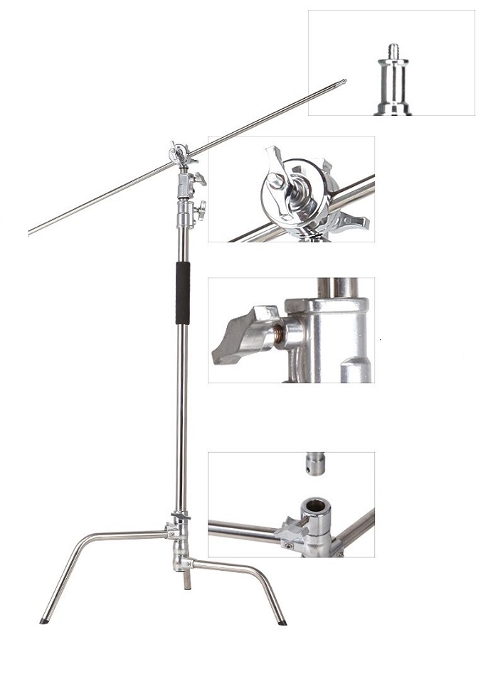 Chân Đèn C stand CK1 Pro Inox