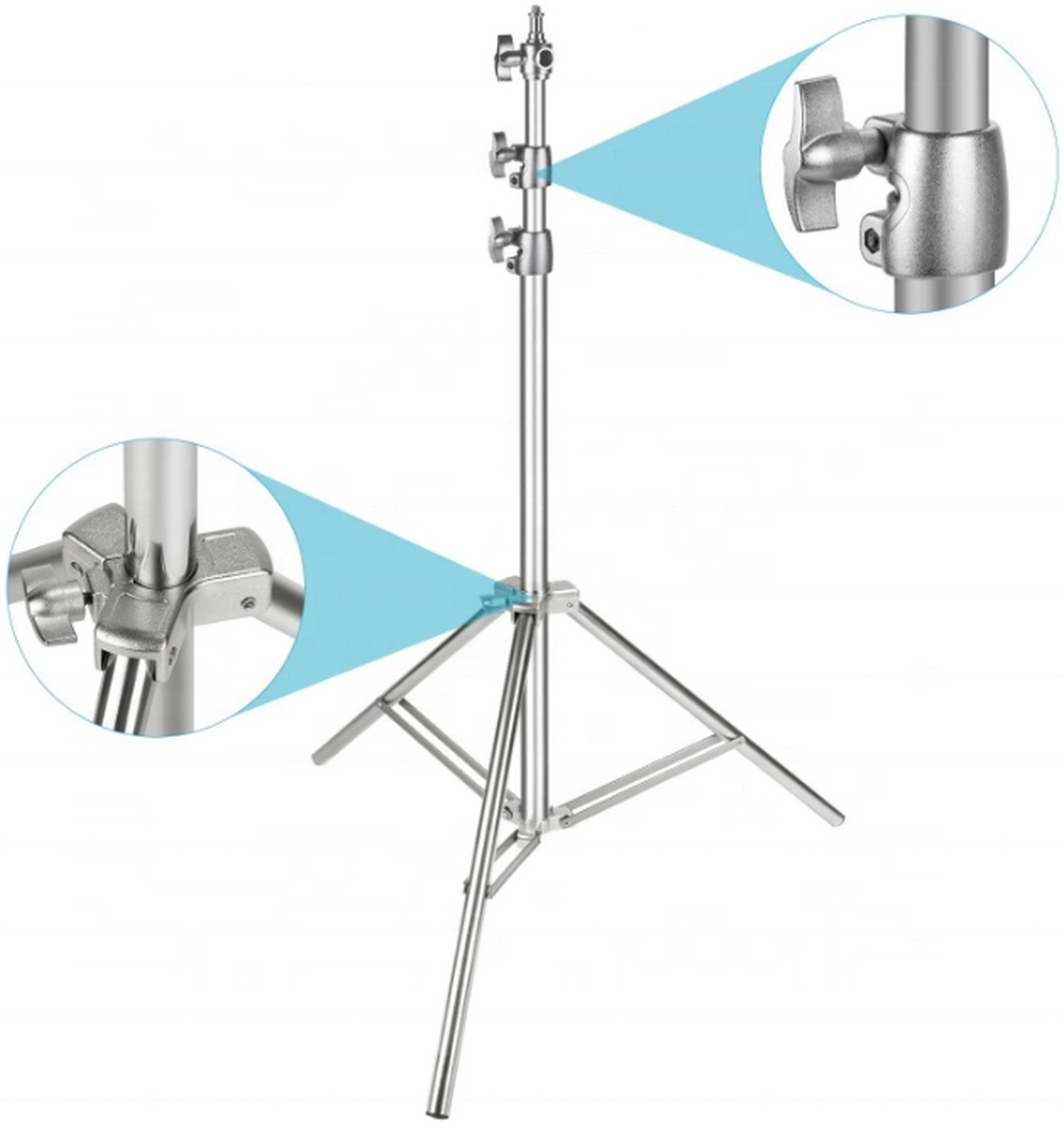 Chân Đèn M288s Pro New Inox