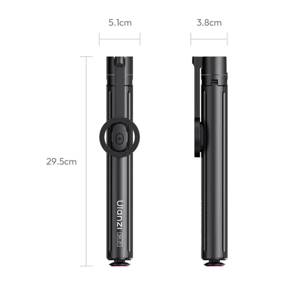 Chân Tripod Magsafe Auto-Open Ulanzi SK-21 Cho Điện Thoại, Cao 180cm, Có Remote Chụp Ảnh Chính Hãng