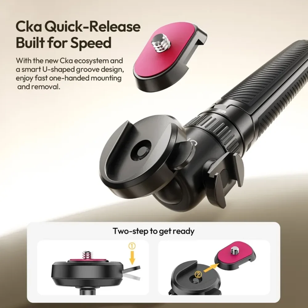 Chân Tripod Uka Quick Release Ulanzi MT90 Dành Cho GoPro Hero, Insta360, DJI Osmo Chính Hãng