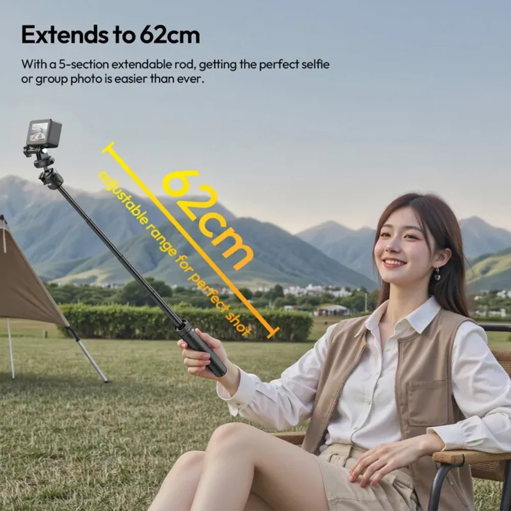 Chân Tripod Uka Quick Release Ulanzi MT90 Dành Cho GoPro Hero, Insta360, DJI Osmo Chính Hãng
