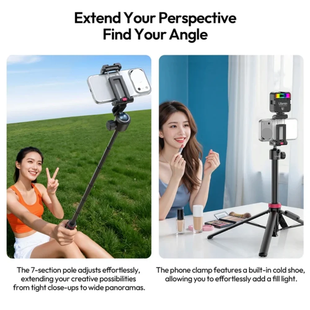 Chân Tripod Ulanzi MT-44B Dành Cho Điện Thoại, Máy Ảnh Chính Hãng