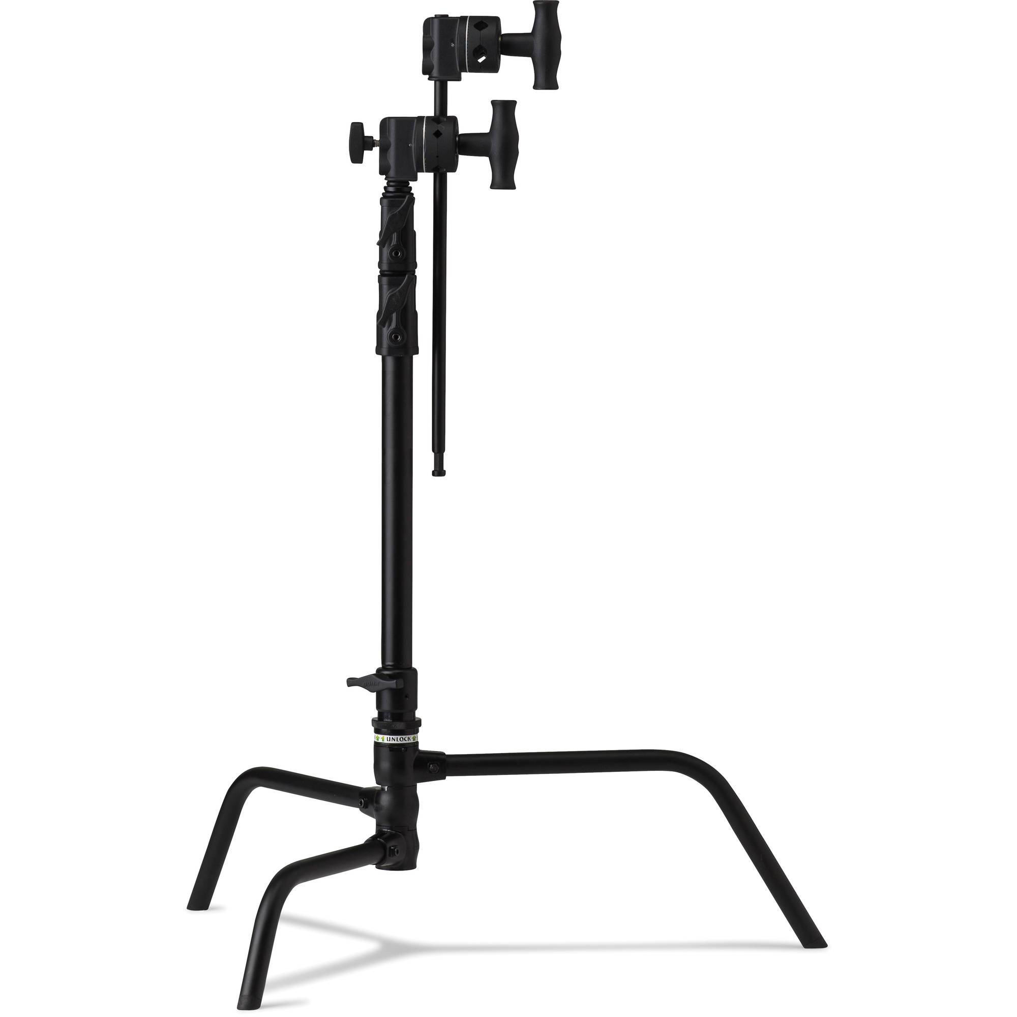 Chân đèn C-Stand CK1 lùn Pro 20 inch 1 tay 2 khớp màu đen