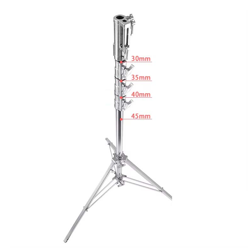 Chân đèn Inox Heavy Duty 543M cao 430cm chịu tải 40Kg