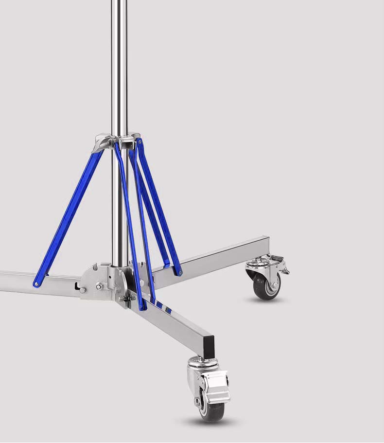 Chân đèn Inox có bánh xe MD220 Plus