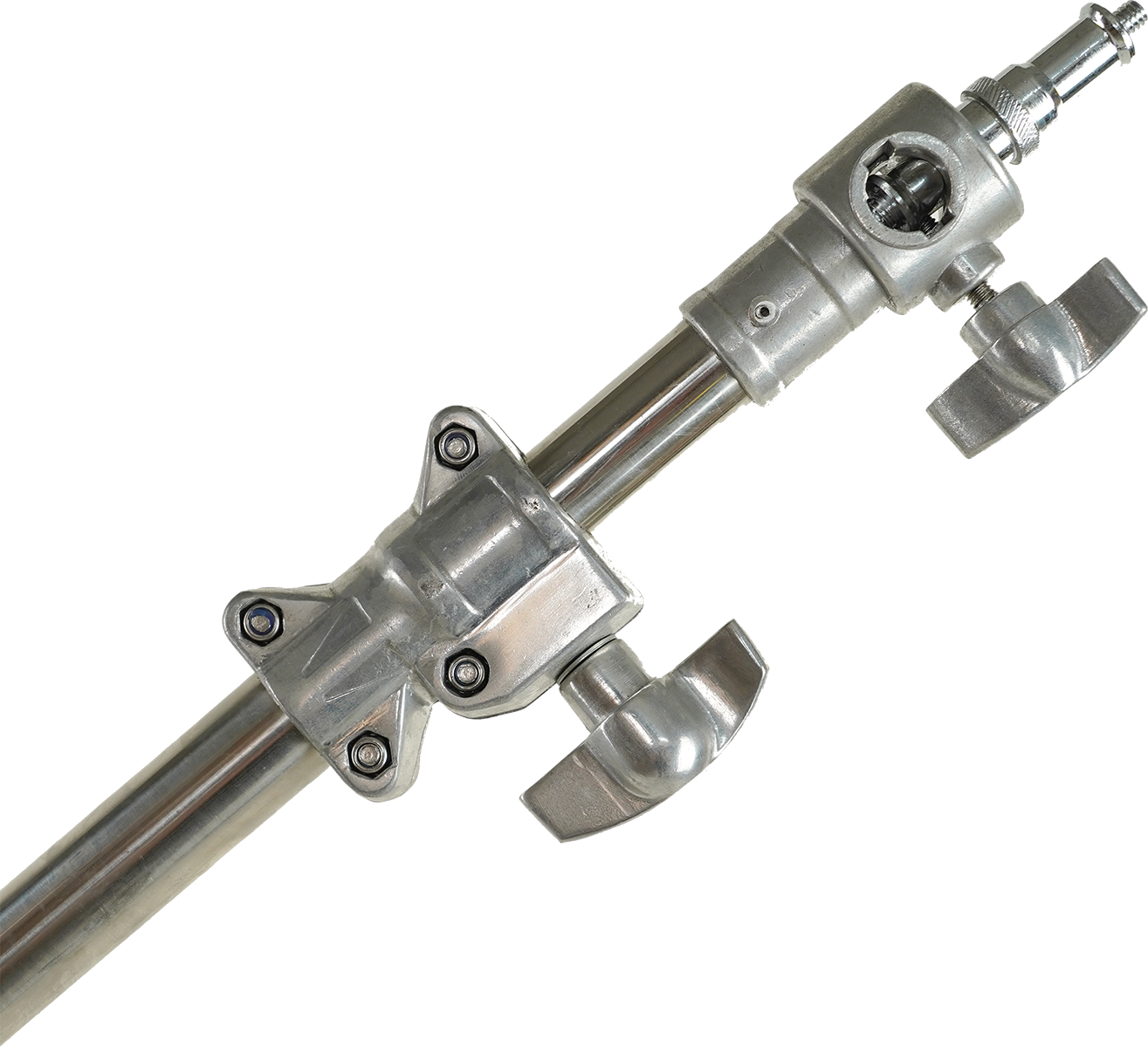 Chân đèn boom MZI2800 2in1 Inox
