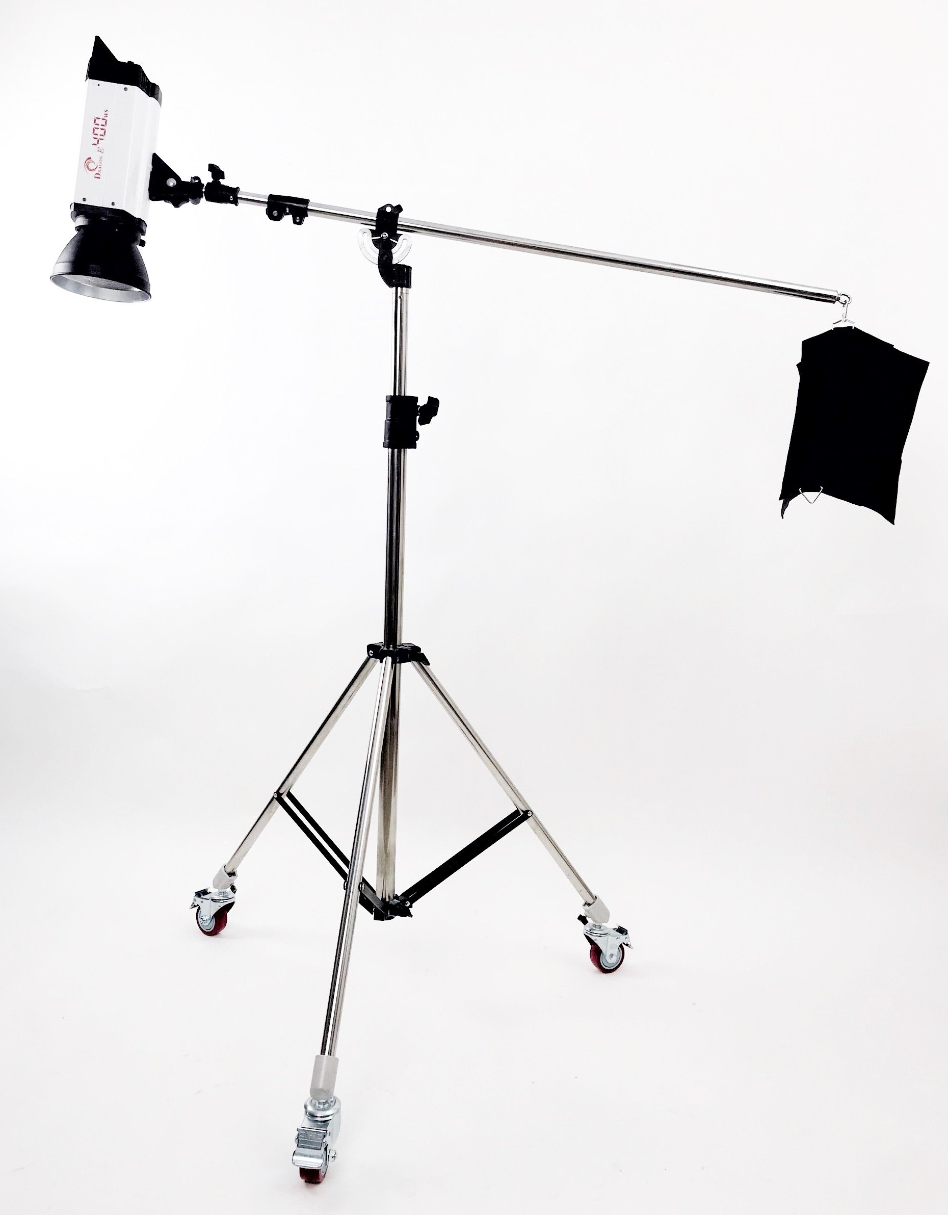 Chân đèn boom set 2in1 Inox