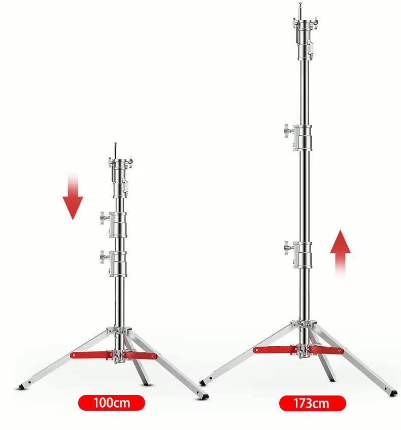 Chân đèn chịu tải 20kg MD 173HD cao 174cm