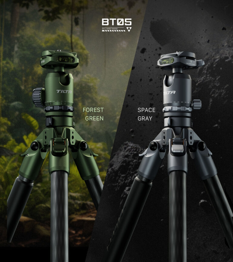 Chân máy Tilta BT05 Travel Ball Head with 3-Stage Carbon Fiber Tripod Legs (5KG) (Chính hãng )