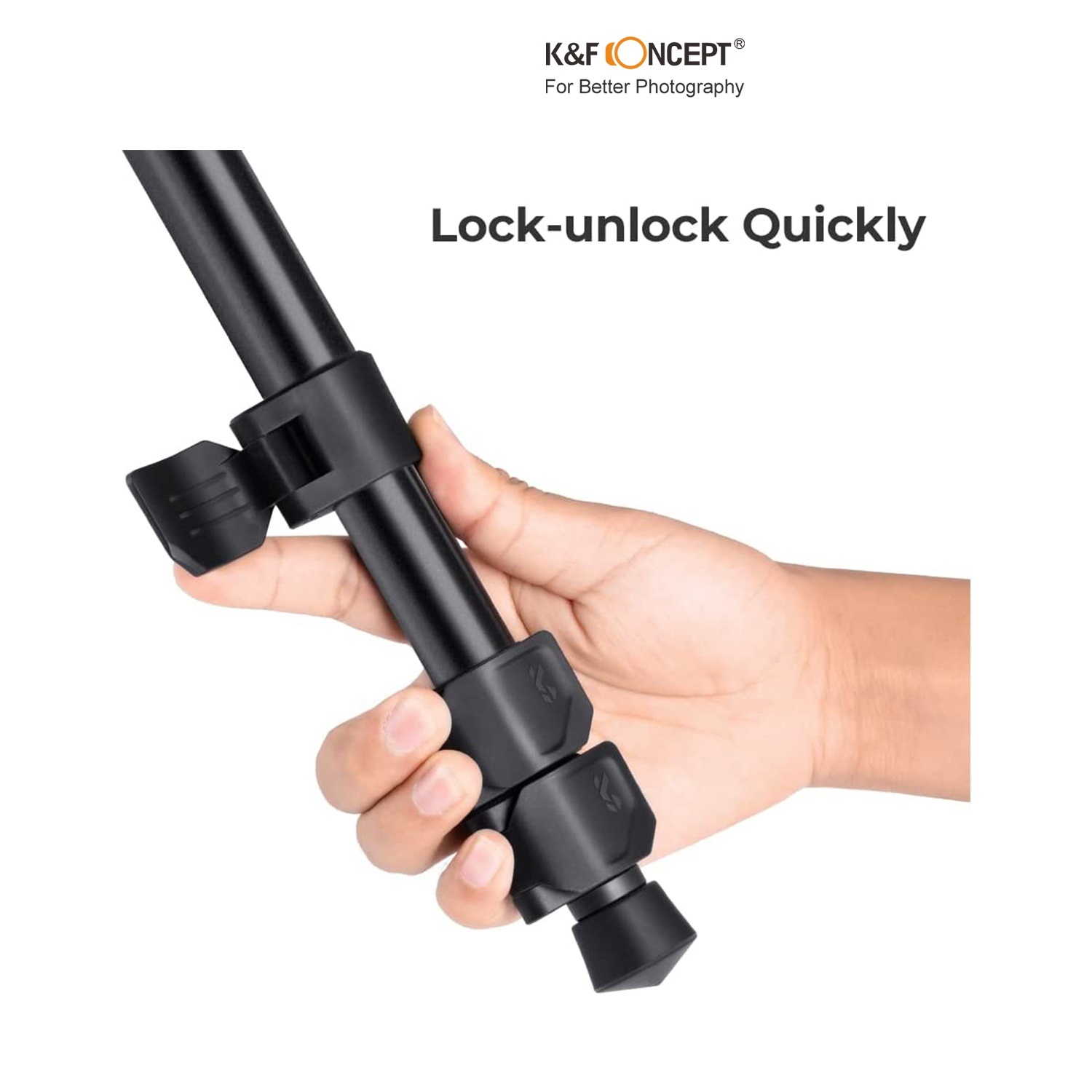 Chân máy ảnh K&F CONCEPT K254A3 + BH28L Chất liệu hợp kim