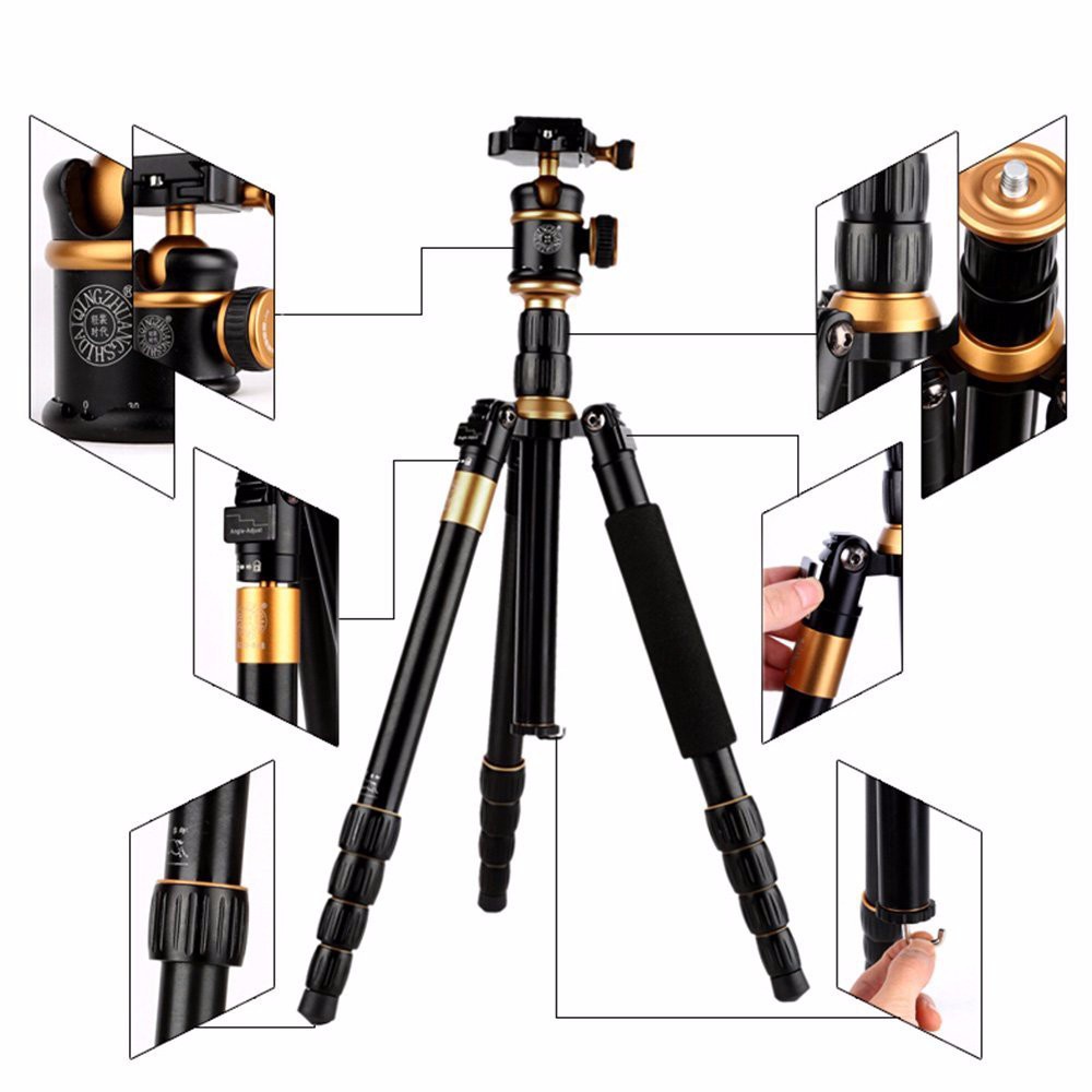 Chân máy ảnh chuyên nghiệp Tripod Beike – Q777