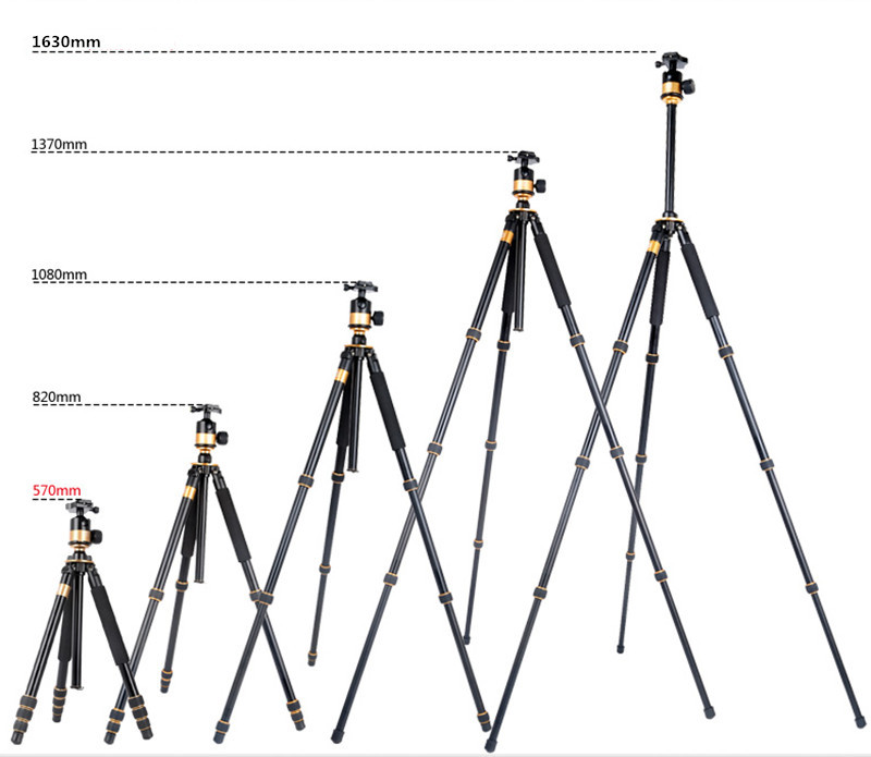 Chân máy ảnh chuyên nghiệp Tripod Beike QZSD – Q1000