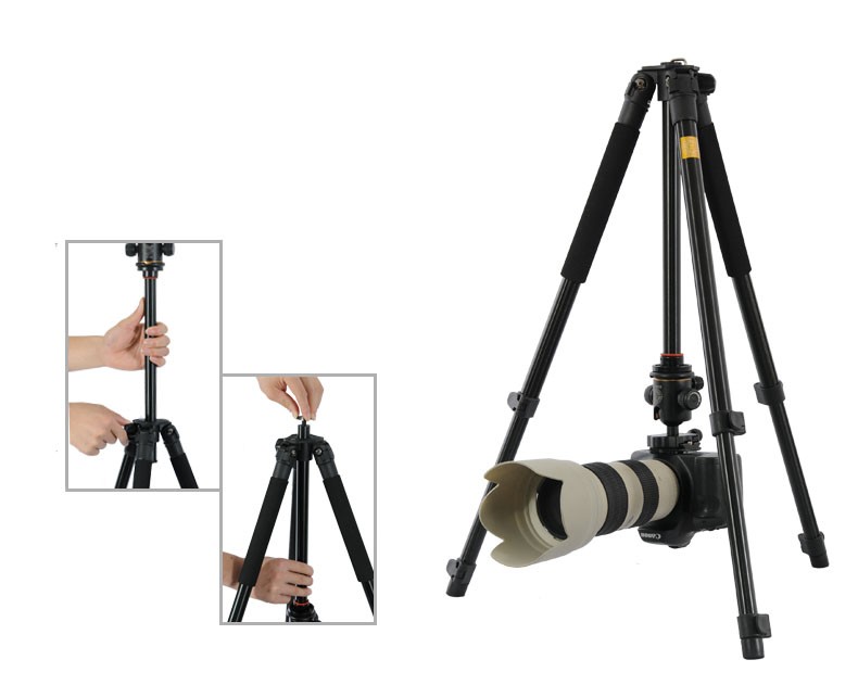 Chân máy ảnh chuyên nghiệp Tripod Beike QZSD – Q360