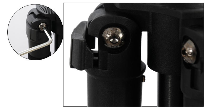 Chân máy ảnh chuyên nghiệp Tripod Beike QZSD – Q360