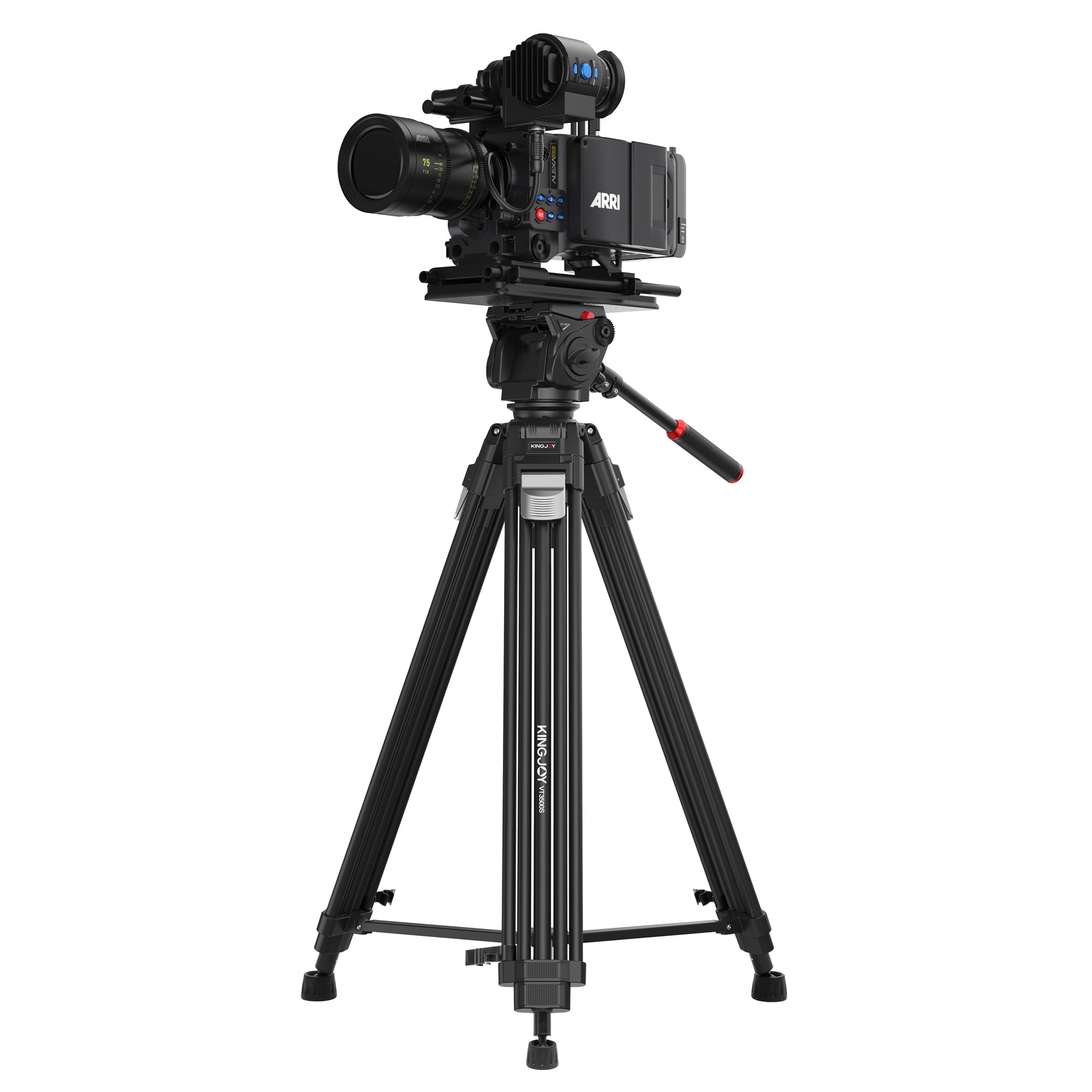 Chân máy quay Kingjoy VT-3500S+VT-3530 Tower Series thao tác nhanh bằng một chạm