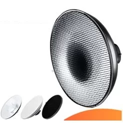 Chóa đèn tổ ong Beauty Dish 55cm