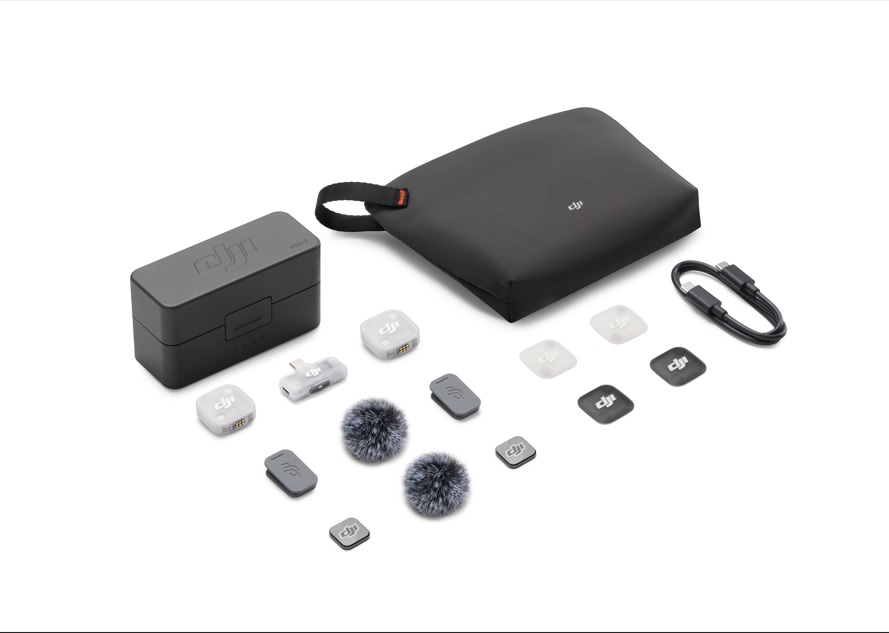 DJI Mic Mini 2 (2 TX + 1 Mobile RX + Charging Case) - bảo hành chính hãng 12 tháng