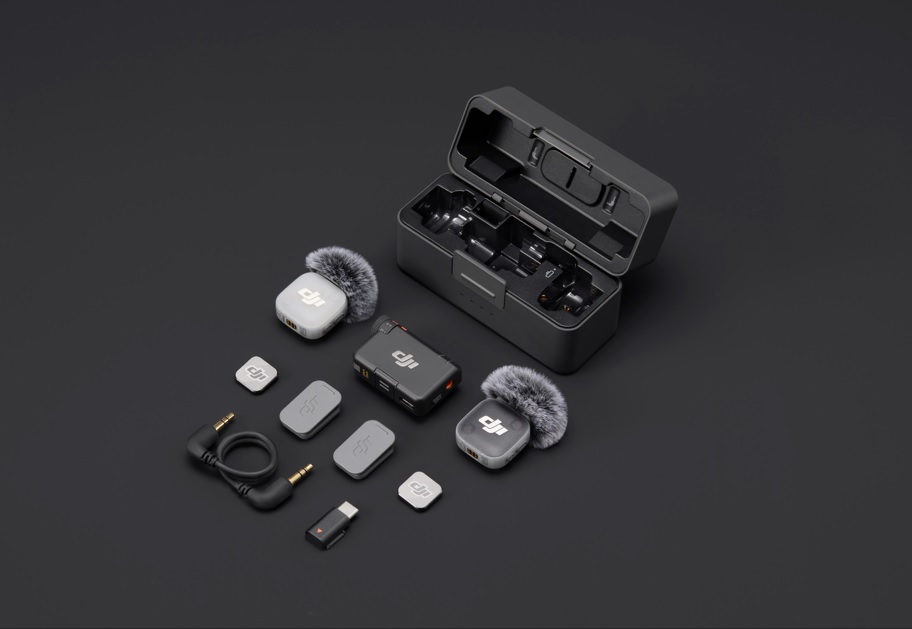 DJI Mic Mini 2 (2 TX + 1 RX + Charging Case) - bảo hành chính hãng 12 tháng