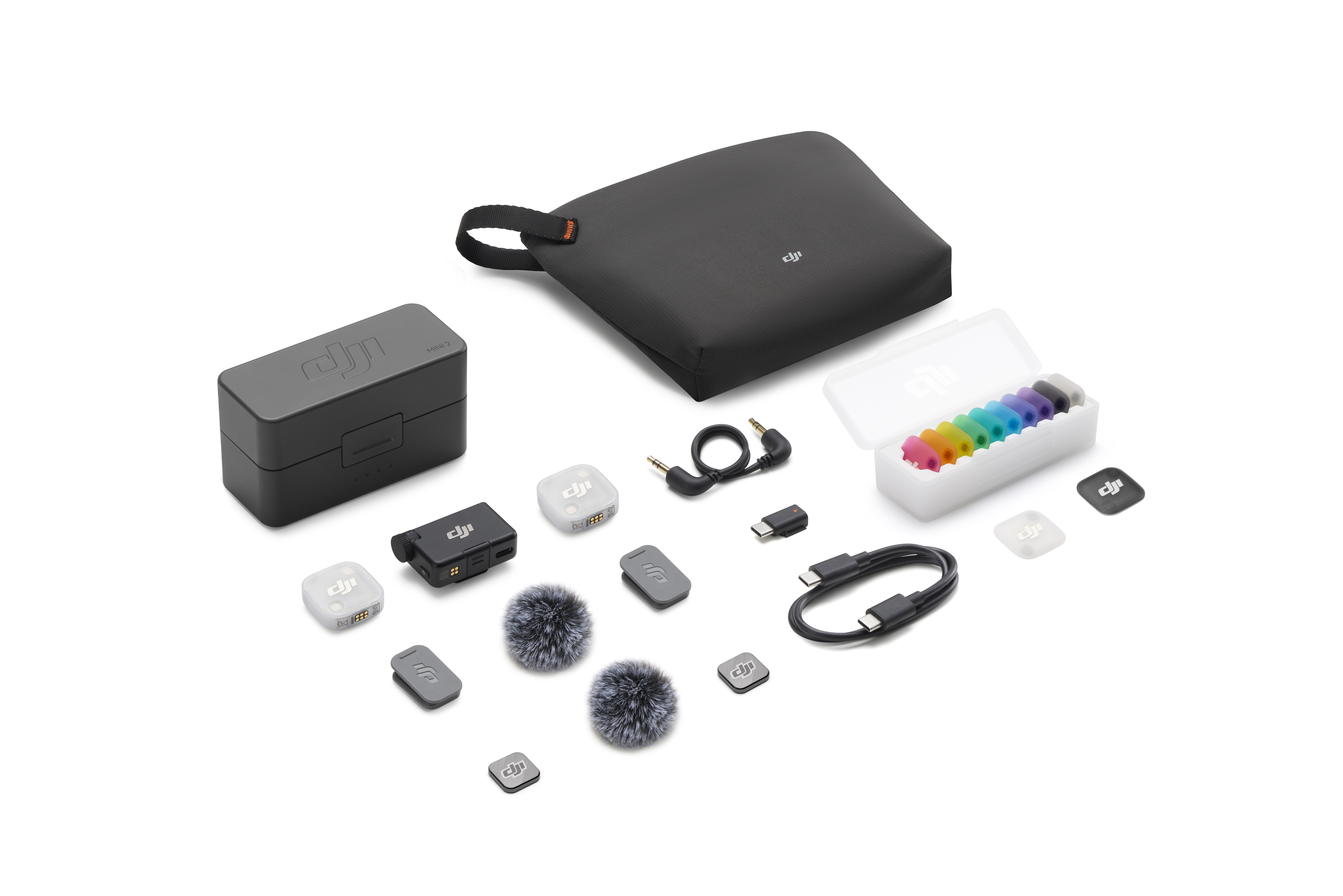 DJI Mic Mini 2 (2 TX + 1 RX + Charging Case) - bảo hành chính hãng 12 tháng