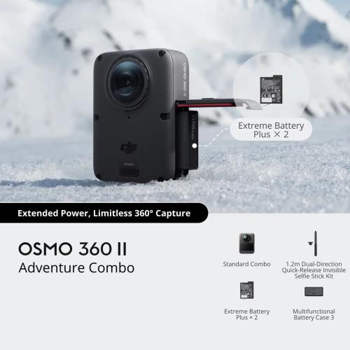 DJI Osmo 360 II (Adventure Combo)