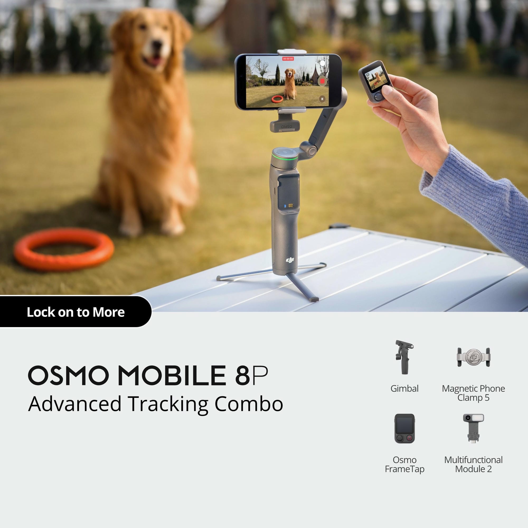 DJI Osmo Mobile 8P AdvancedTracking Combo