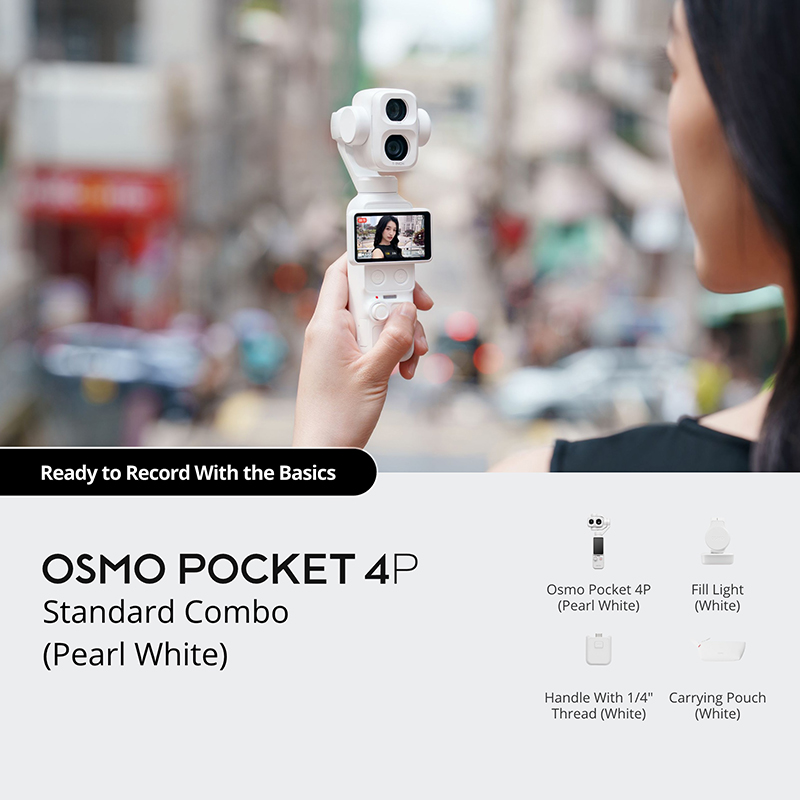 DJI Osmo Pocket 4P (Standard Combo)