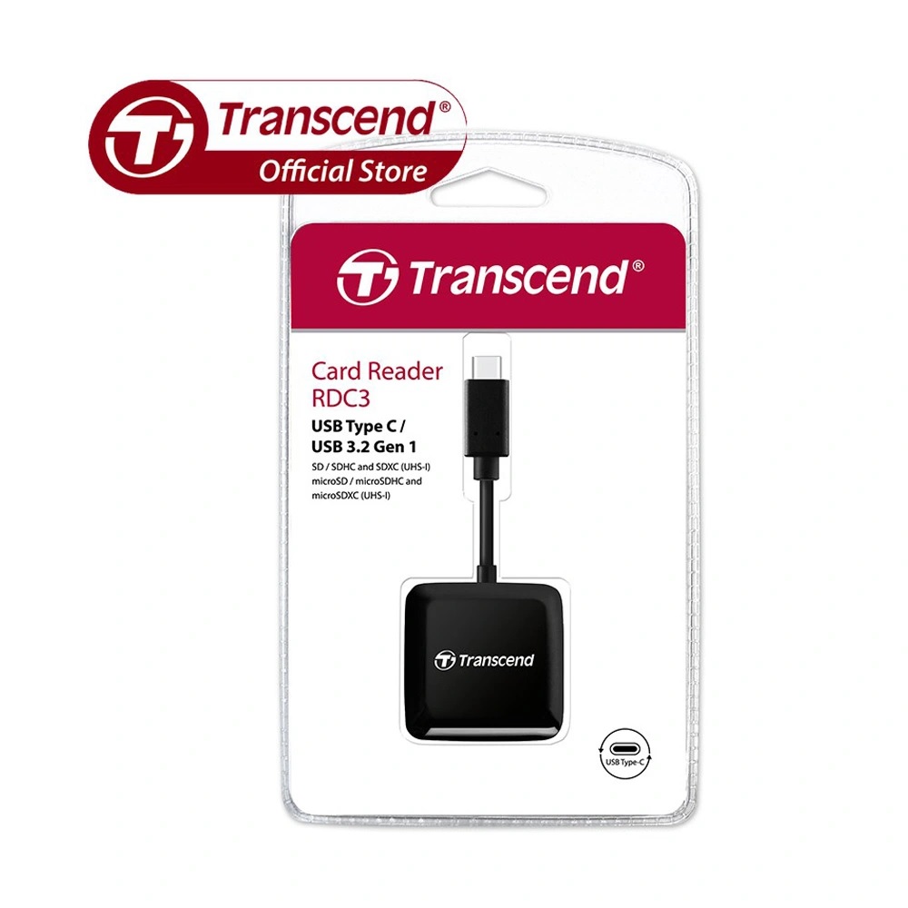 Đầu đọc thẻ nhớ Transcend USB Type-C OTG