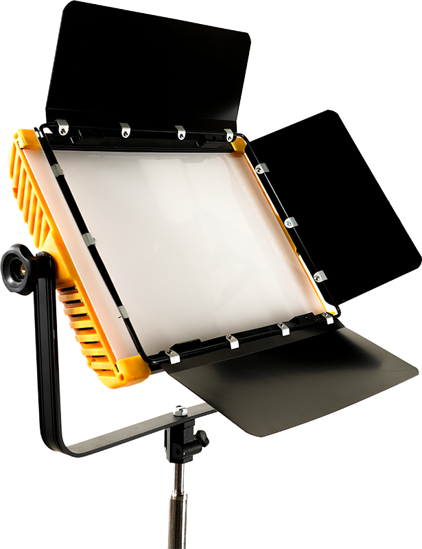 Đèn Led Quay Phim Chuyên Nghiệp Proton DL1200B 120w 3200-5600K kèm cánh Barndoor