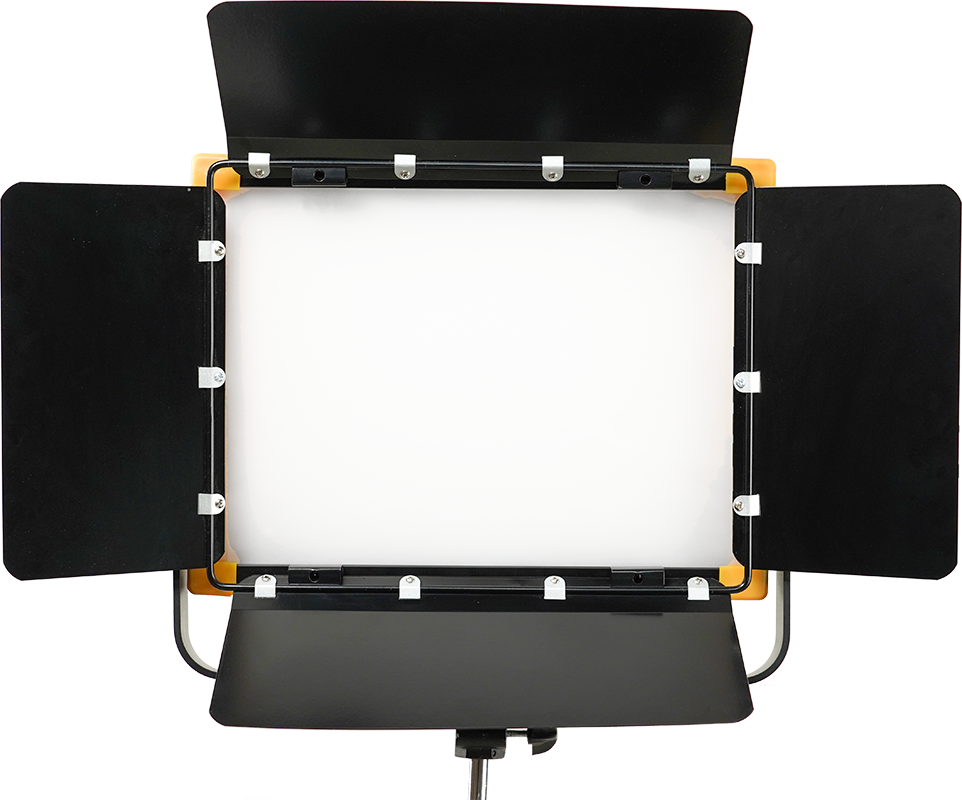 Đèn Led Quay Phim Chuyên Nghiệp Proton DL1200B 120w 3200-5600K kèm cánh Barndoor