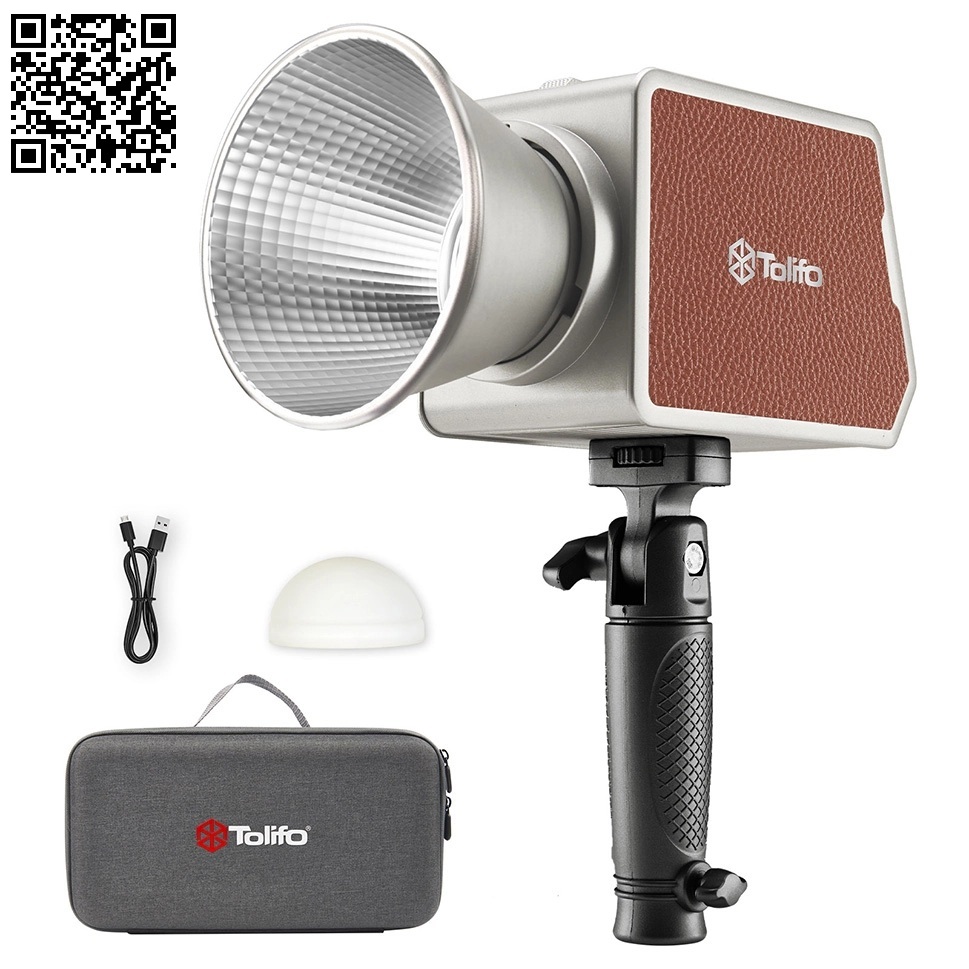 Đèn Led Tolifo PL60B Bi color 60W Combo Túi