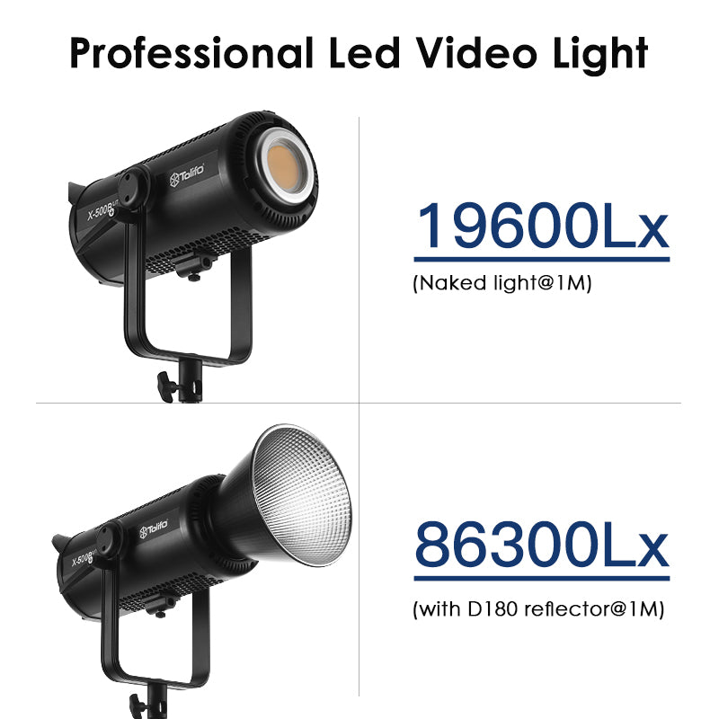 Đèn Led Tolifo X-500B Pro 2700K-6500K
