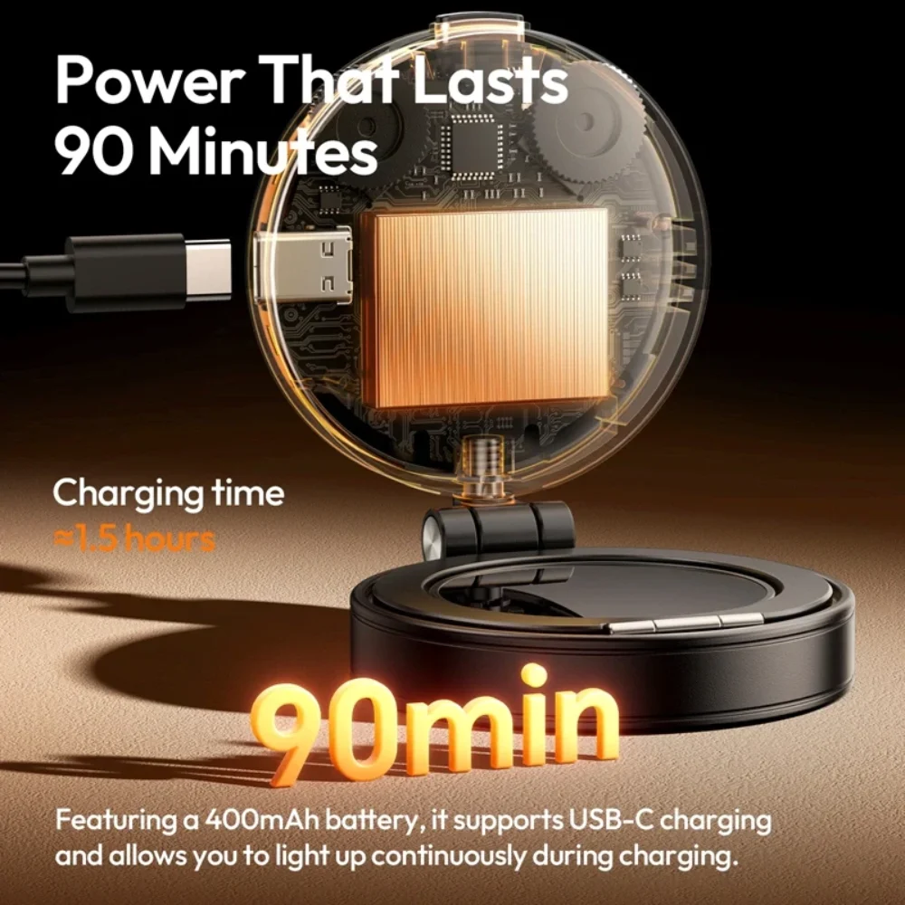 Đèn Selfie Magnetic Ulanzi LM23 Hỗ Trợ Chụp Hình, Quay Phim Chính Hãng