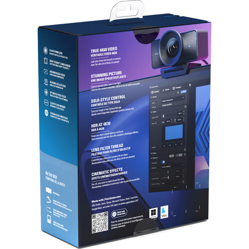 Elgato Facecam 4K Studio Webcam
