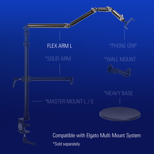 Elgato Master Mount L for Multi Mount Rigging System- 10AAB9901