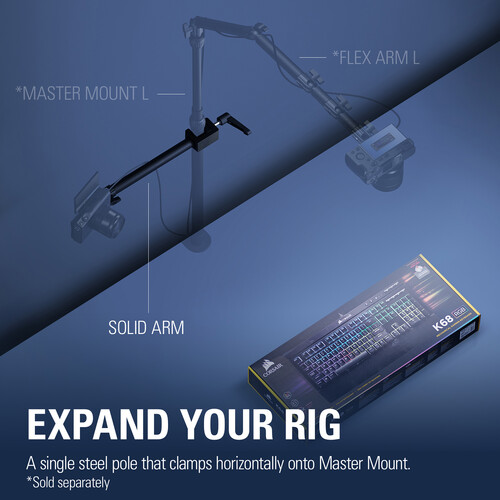 Elgato Solid Arm for Multi Mount System- 10AAG9901