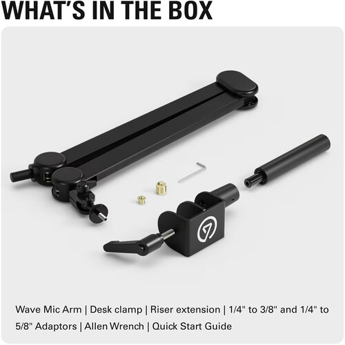 Elgato Wave Mic Arm MK.2 Broadcast Boom Arm