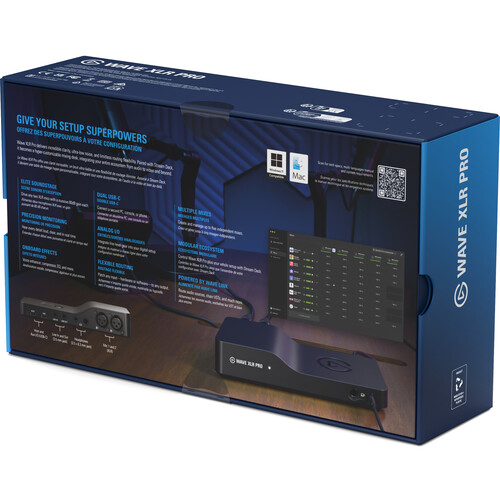 Elgato Wave XLR Pro USB-C Audio Interface
