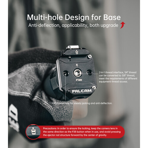 Falcam F38 Multi-Hole Quick Release Kit