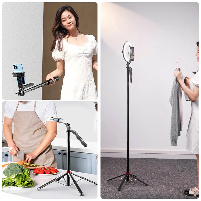 Gậy Chụp Hình Tự Sướng Ulanzi MA09 với Điều Khiển Bluetooth cho Camera Hành Động hoặc Điện Thoại Thông Minh (M013GBB1)