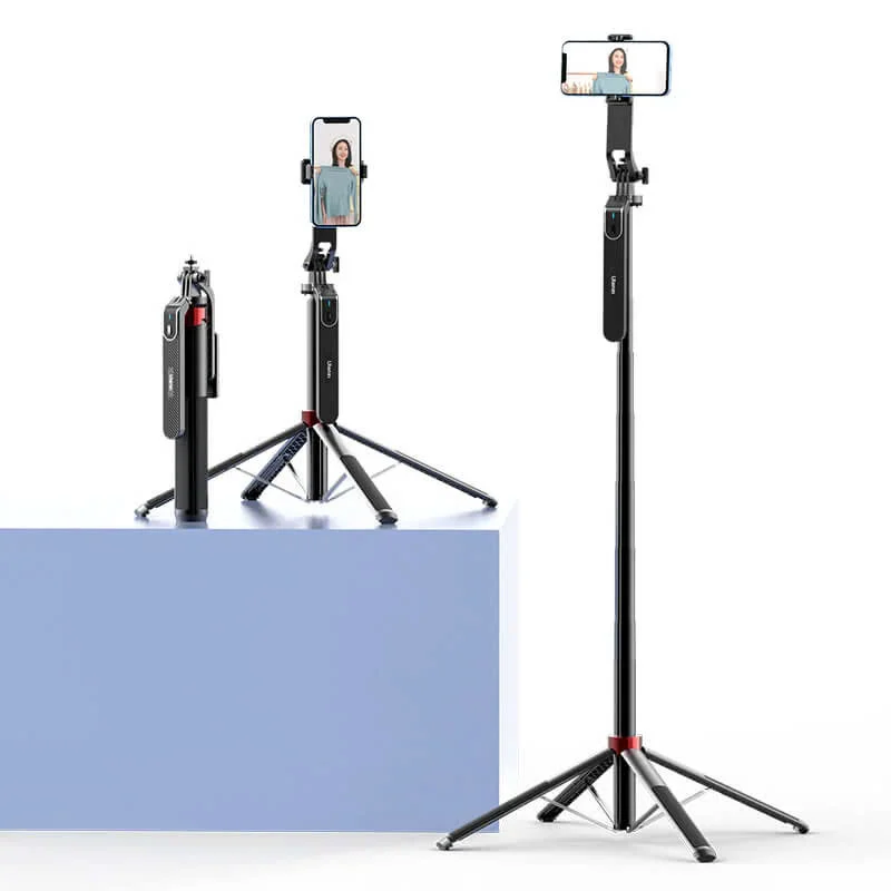 Gậy Chụp Hình Tự Sướng Ulanzi MA09 với Điều Khiển Bluetooth cho Camera Hành Động hoặc Điện Thoại Thông Minh (M013GBB1)