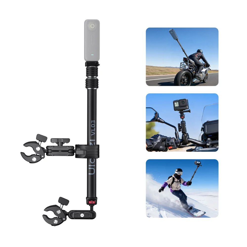 Gậy Selfie Chụp Toàn Cảnh Ulanzi VL03 Toàn Cảnh Cho Insta360 / GoPro Chính Hãng