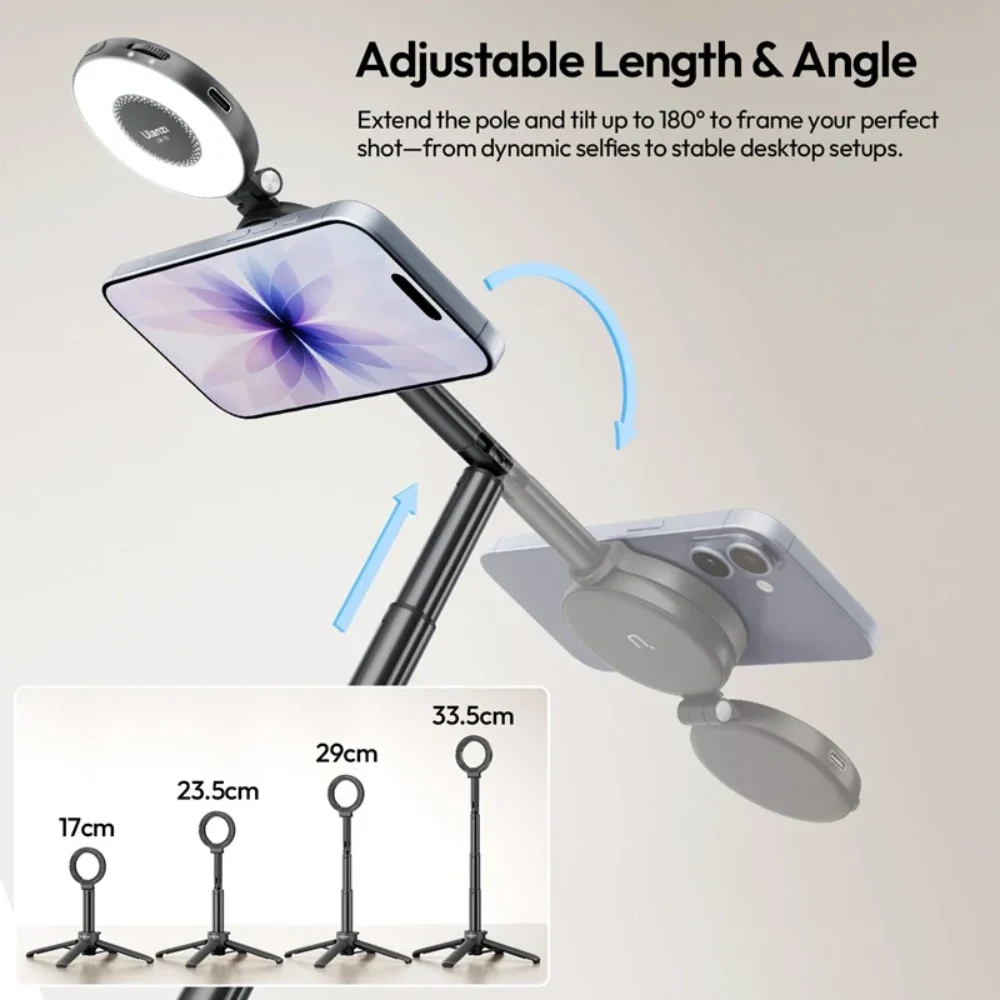 Gậy Selfie mini từ tính Ulanzi MT71 Chính Hãng